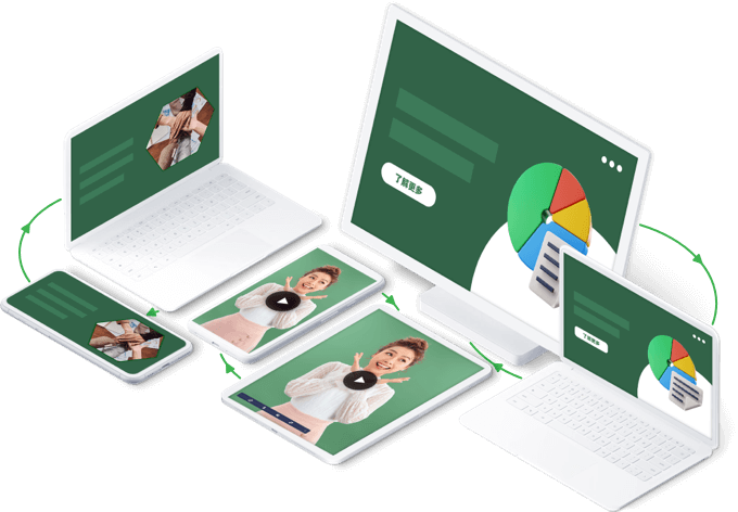 跨平台镜像您的设备屏幕：安卓、iOS、Windows 和 Mac 电脑。